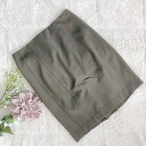 Express Khaki/Grey Pencil Skirt